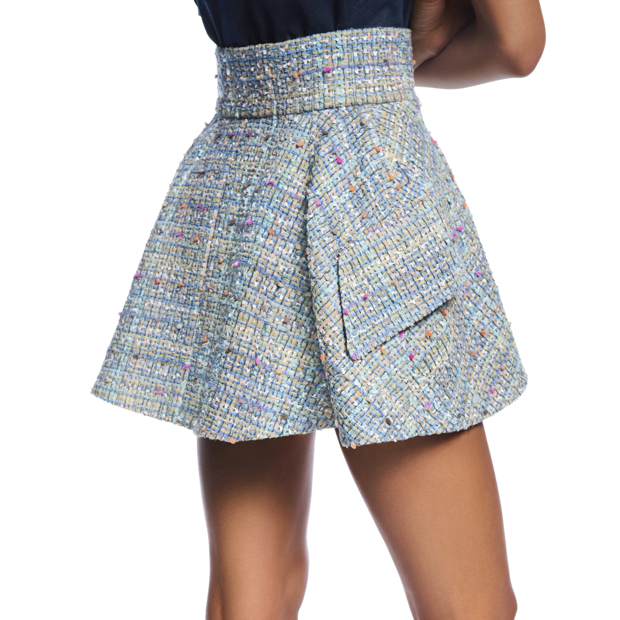 Tweed Mini Wrap Skirt - Ready-to-Wear | LOUIS VUITTON